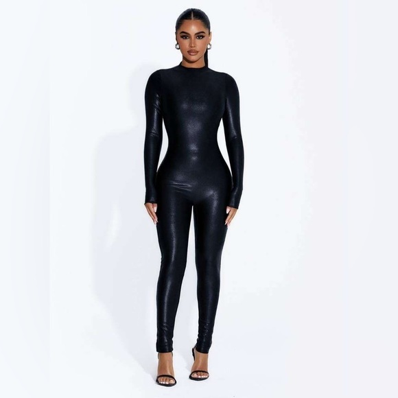 Naked Wardrobe The Drip Body Jumpsuit